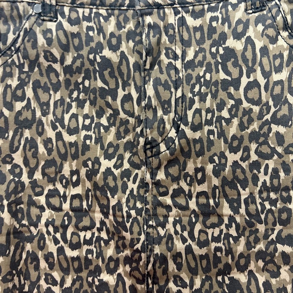 d. jeans Leopard Print Mini Skirt - Picture 10 of 11
